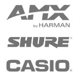 AMX Shure Casio