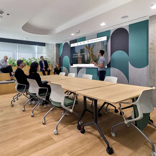Remodelación de oficinas de Chubb Mexico por Contract Workplaces