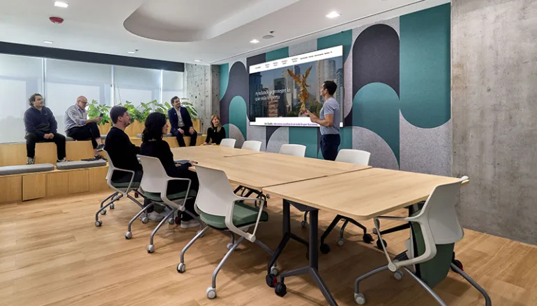Remodelación de oficinas de Chubb Mexico por Contract Workplaces