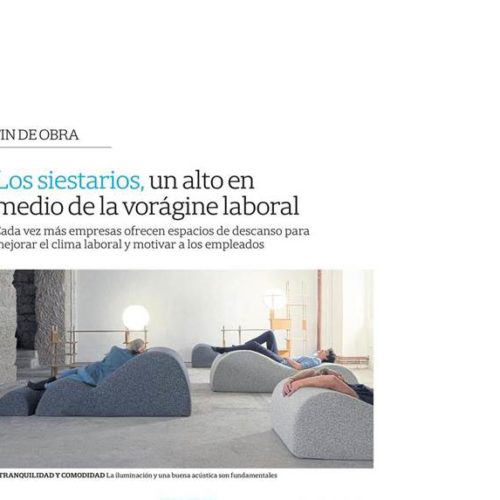 Nota sobre siestarios en Diario La Nación