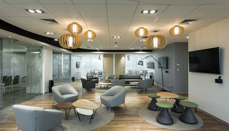 Oficinas Modernas Dhelos Chile - Diseño por Contract Workplaces
