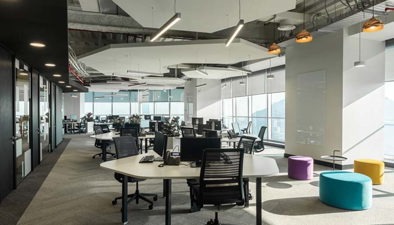 Construcción de nuevas oficinas de Willis Tower Watson por CW