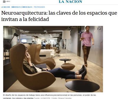 Neuroaquitectura - Nota en La Nación a Victor Feingold