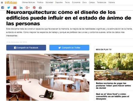 Neuroarquitectura - Nota Infobae
