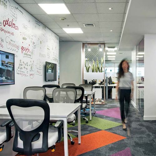 oficinas innovadoras construidas para Dupont por Contract Workplaces