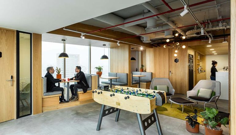 Diseño de Oficinas Spaces Chile por Contract Workplaces