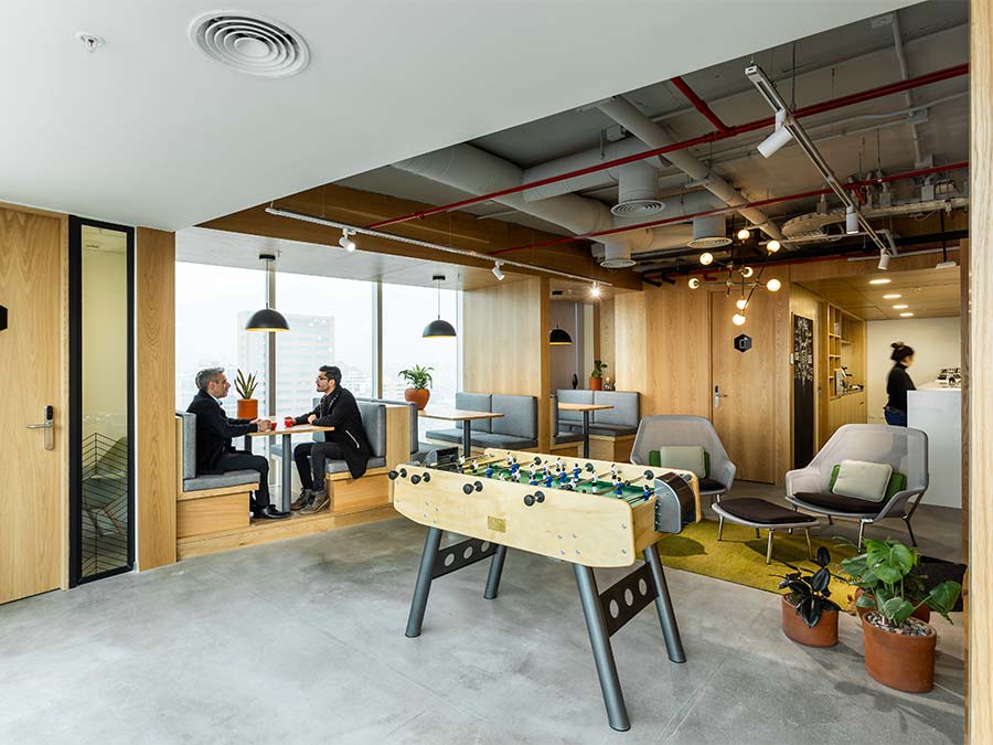 Diseño de Oficinas Spaces Chile por Contract Workplaces
