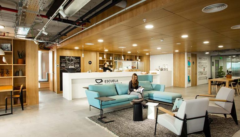 Diseño de Oficinas Spaces Chile por Contract Workplaces