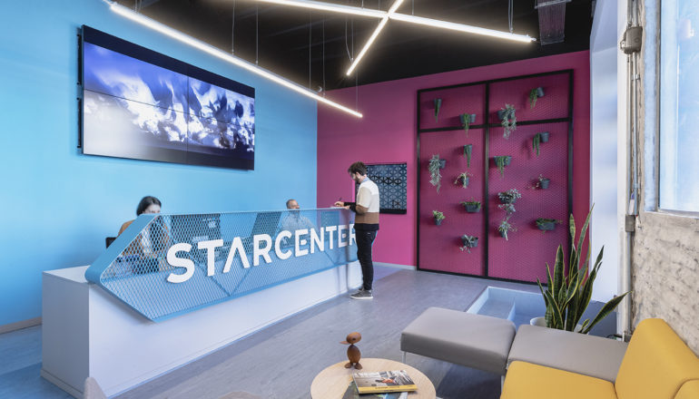 Construcción de oficina de Starcenter Uruguay por Contract Workplaces