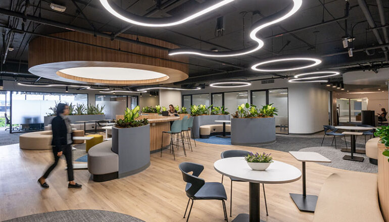 Diseño de oficinas Improsa Costa Rica por Contract Workplaces