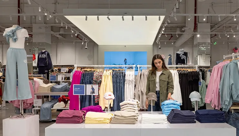 Construcción de tienda de GAP Ecuador por Contract Workplaces