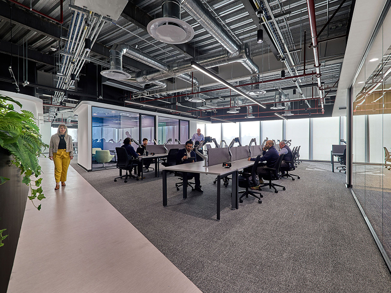 Diseño de oficinas de Chubb Mexico por Contract Workplaces