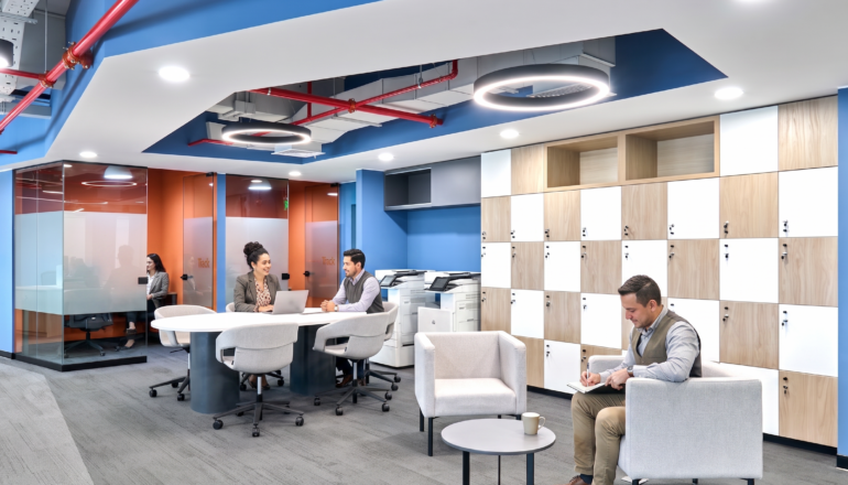 Arquitectura de oficinas de Minera Zafranal Perú por Contract Workplaces